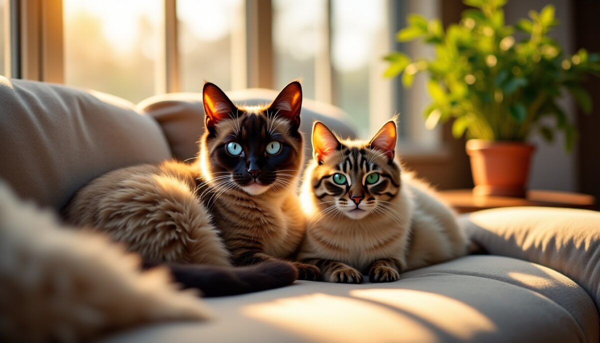 Quelle est la durée nécessaire pour que deux chats s&rsquo;acceptent et vivent ensemble en harmonie ?